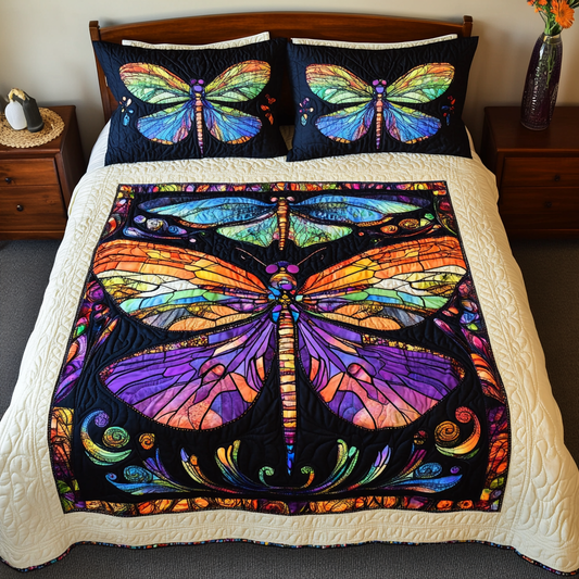 Dragonfly TAI181024319 Quilt Bedding Set