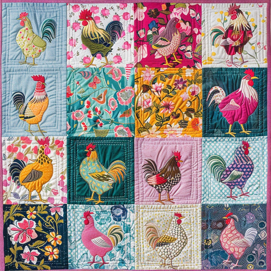 Chicken TAI030524021 Quilt Blanket