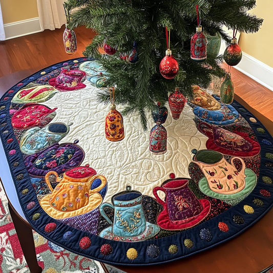 Teapot TAI041024009 Quilted Tree Skirt