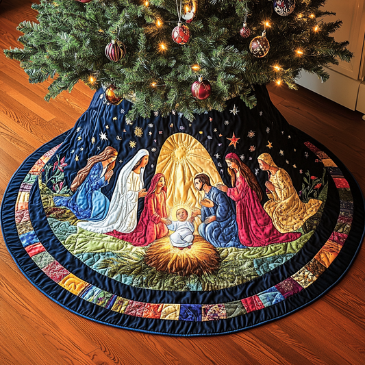 Nativity TAI021024170 Quilted Tree Skirt