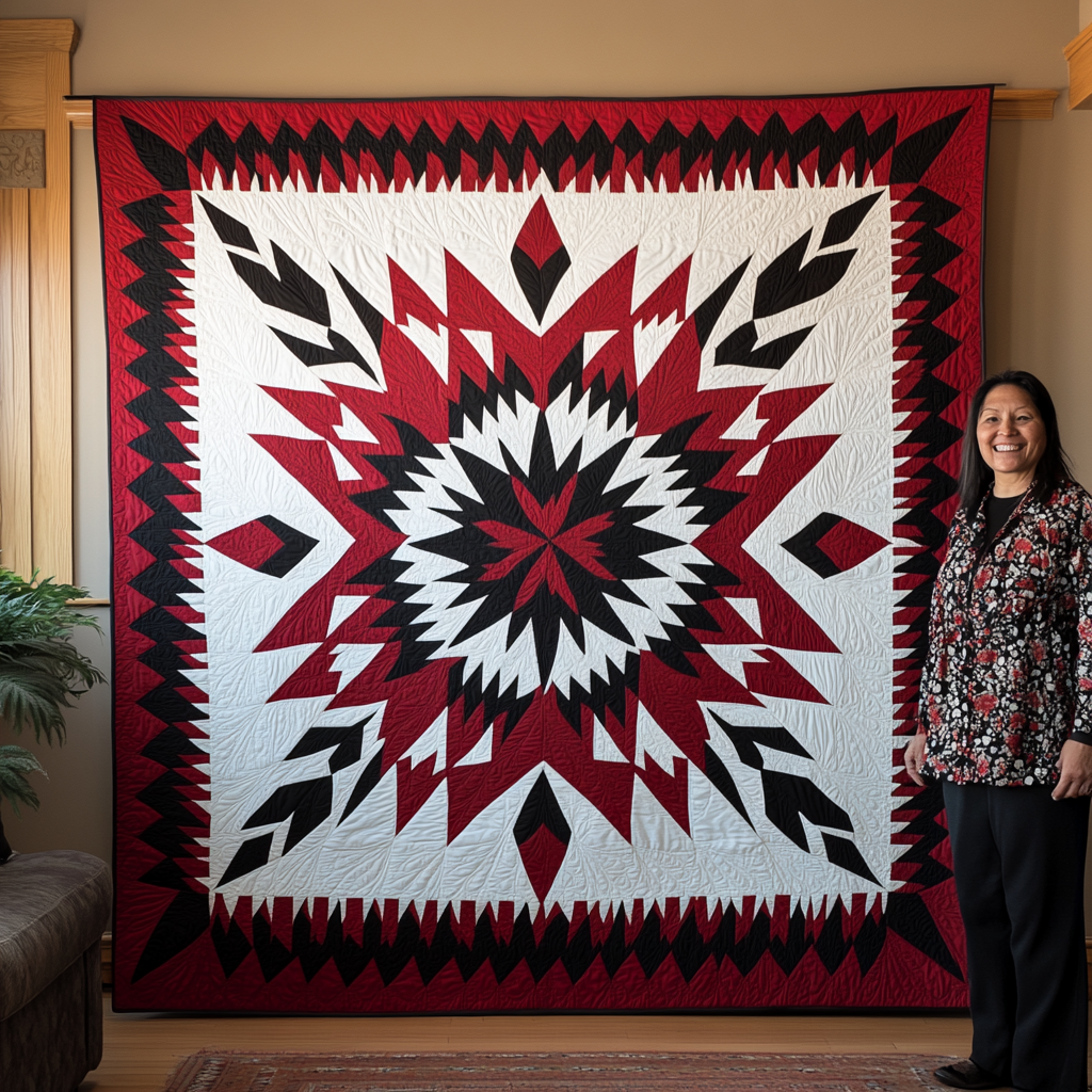 Native American TAI091024026 Quilt Blanket