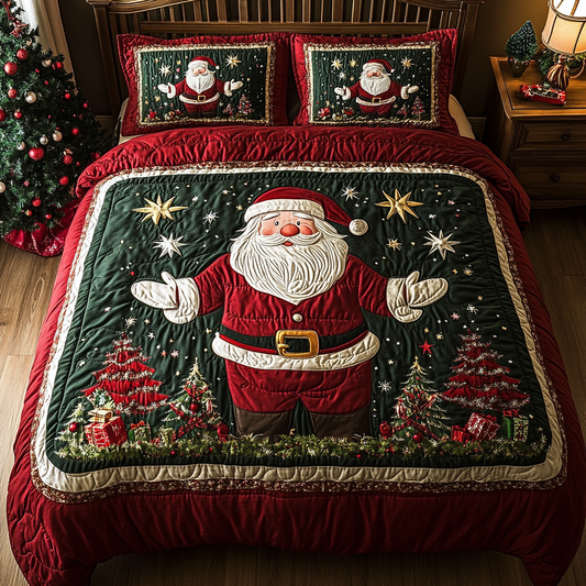 Christmas Santa TAI201124103 Quilt Bedding Set