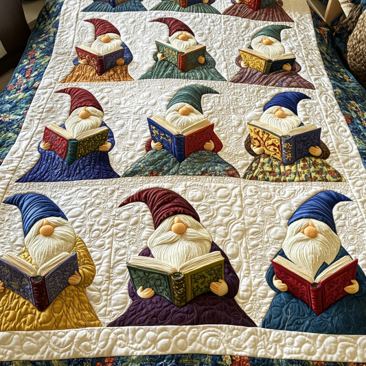 Reading Gnome DAI171224082 Quilt Blanket