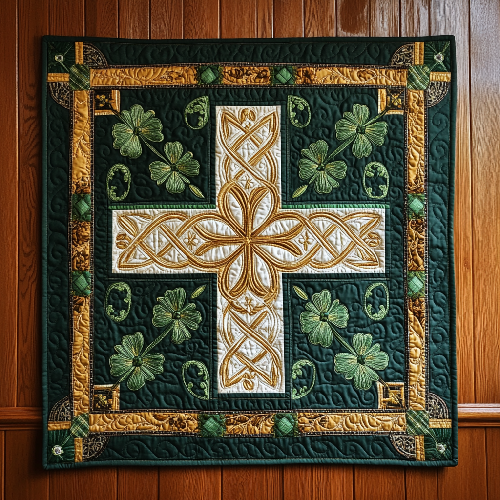 Celtic Cross DAI200125171 Quilt Blanket