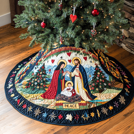 Nativity Scene TAI041024073 Quilted Tree Skirt