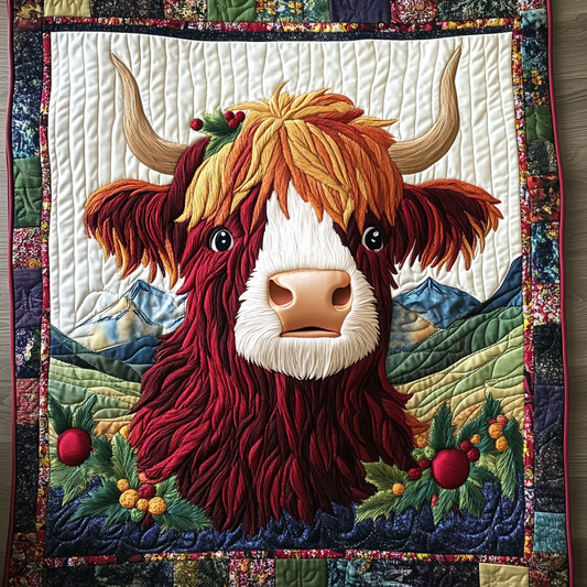 Highland Cow DAI181124045 Quilt Blanket