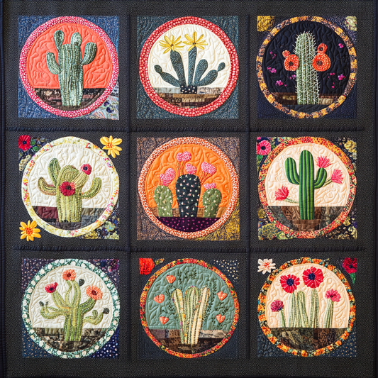 Cactus DAI130824104 Quilt Blanket