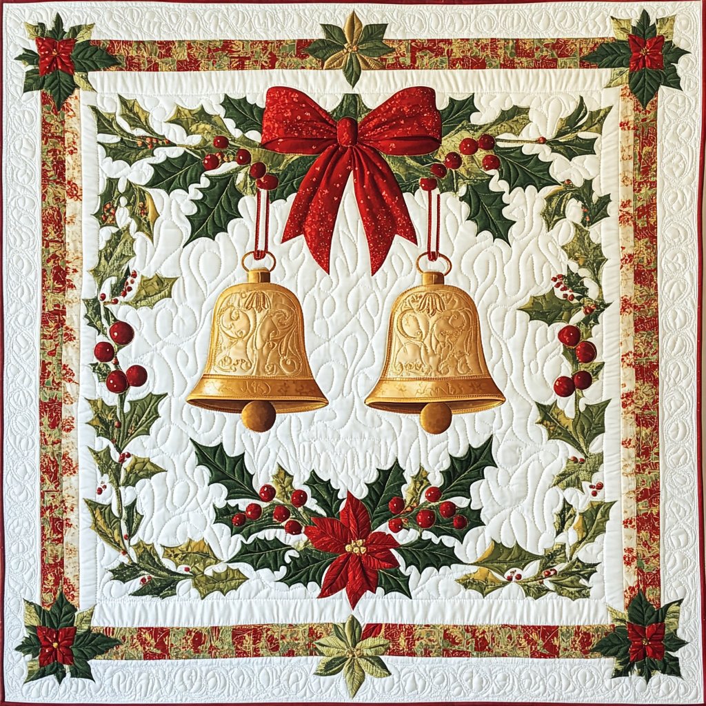 Christmas Bell DAI141124544 Quilt Blanket