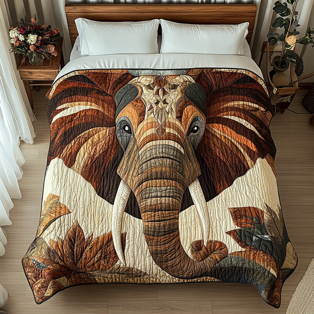 Elephant TAI181024022 Quilt Blanket