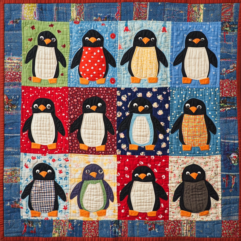 Penguin DAI190824027 Quilt Blanket