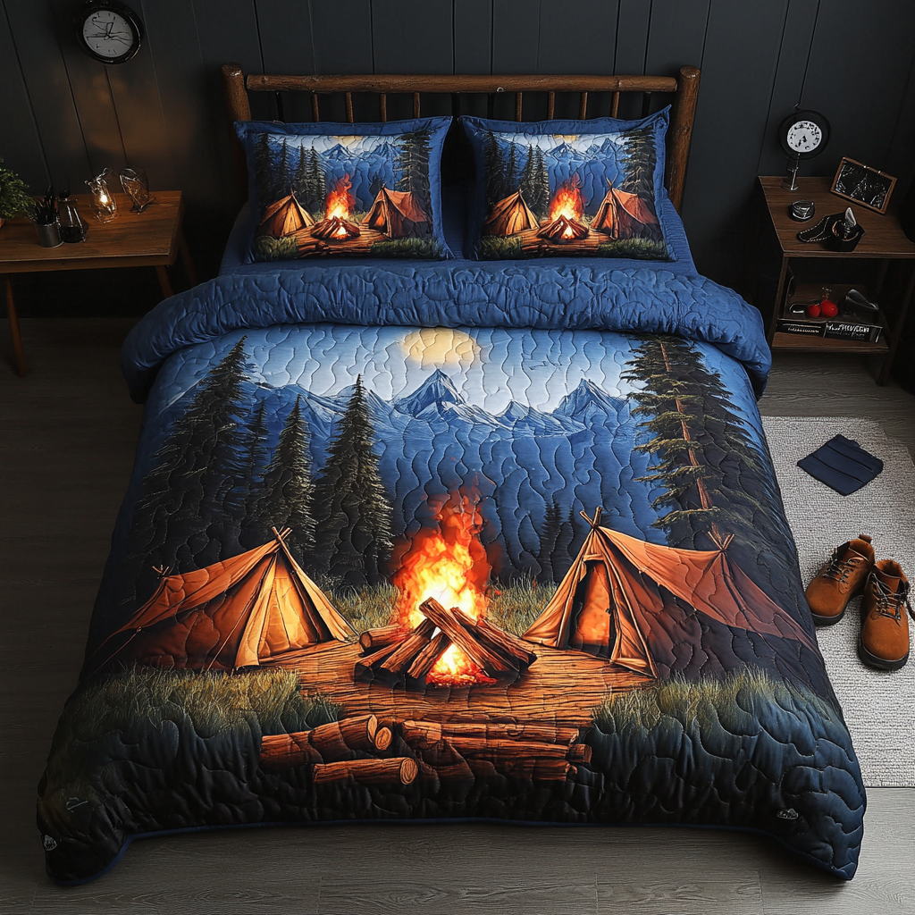 Camping DAI051224066 Quilt Bedding Set