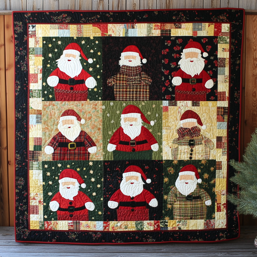 Christmas Santa DAI190824114 Quilt Blanket