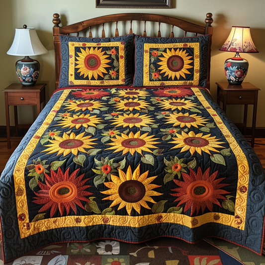 Sunflower TAI040624053 Quilt Bedding Set