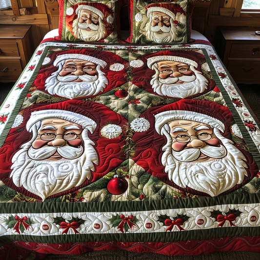 Christmas Santa TAI111124194 Quilt Bedding Set