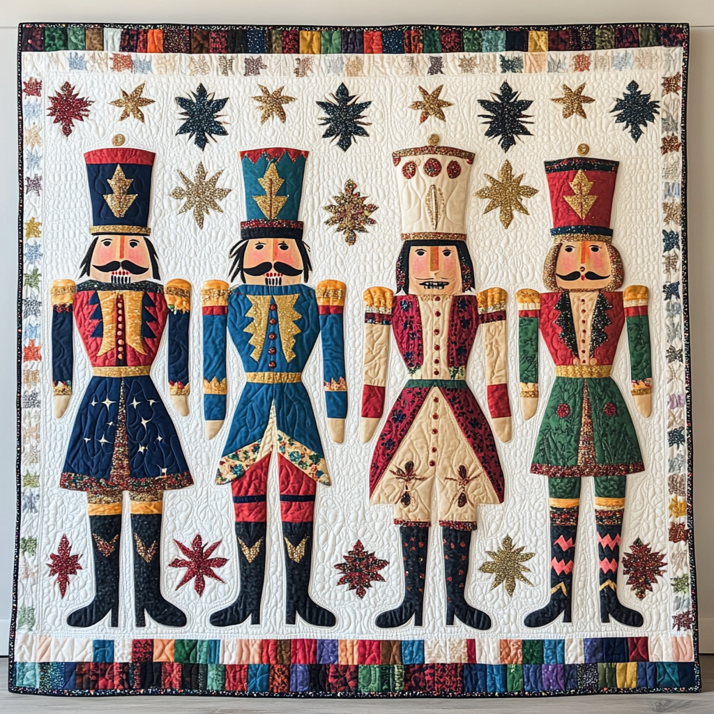 Christmas Nutcracker TAI260924077 Quilt Blanket