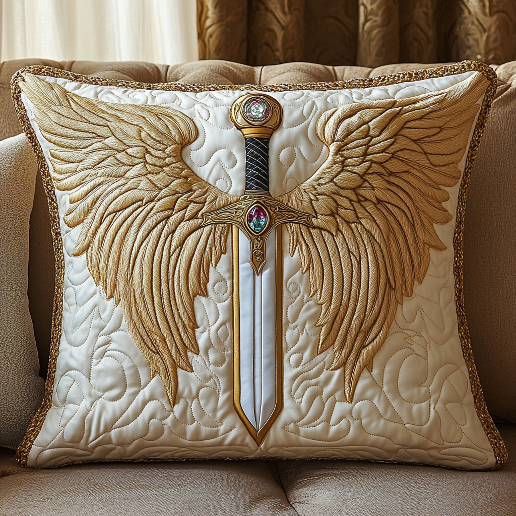 Sacred Sword DAI301224182 Quilted Pillow Case