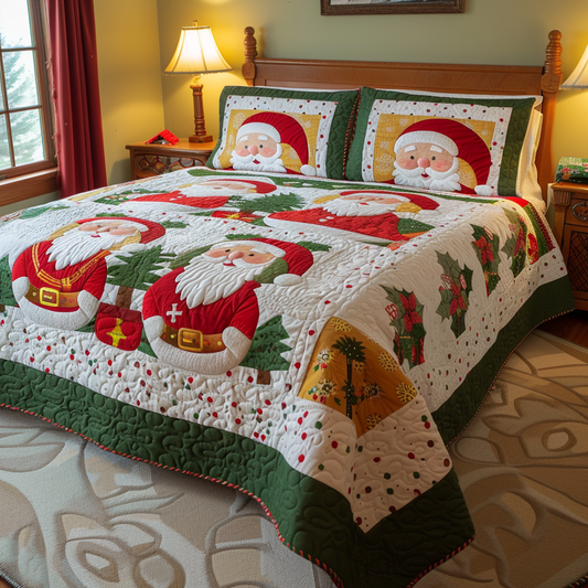 Christmas Santa TAI010824044 Quilt Bedding Set