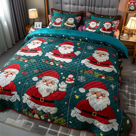 Christmas Santa TAI010824048 Quilt Bedding Set