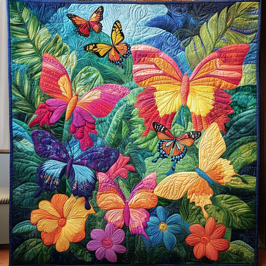 Butterfly Garden DAI110225023 Quilt Blanket