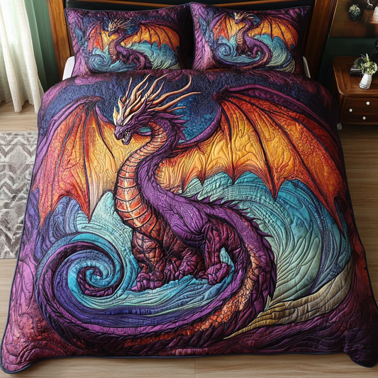 Dragon TAI141124004 Quilt Bedding Set