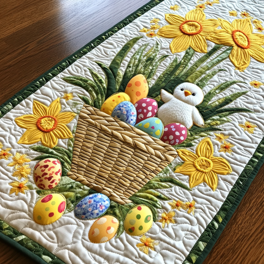 Easter DAI040225492 Quilted Table Runner