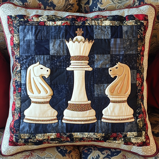 Chess DAI301224143 Quilted Pillow Case