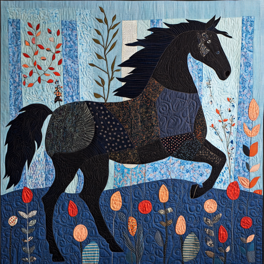 Horse DAI070824063 Quilt Blanket