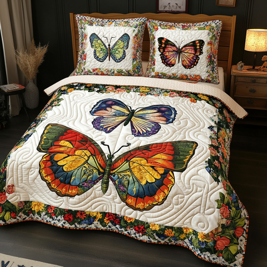 Butterfly TAI080824090 Quilt Bedding Set