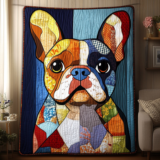 French Bulldog TAI121024059 Quilt Blanket