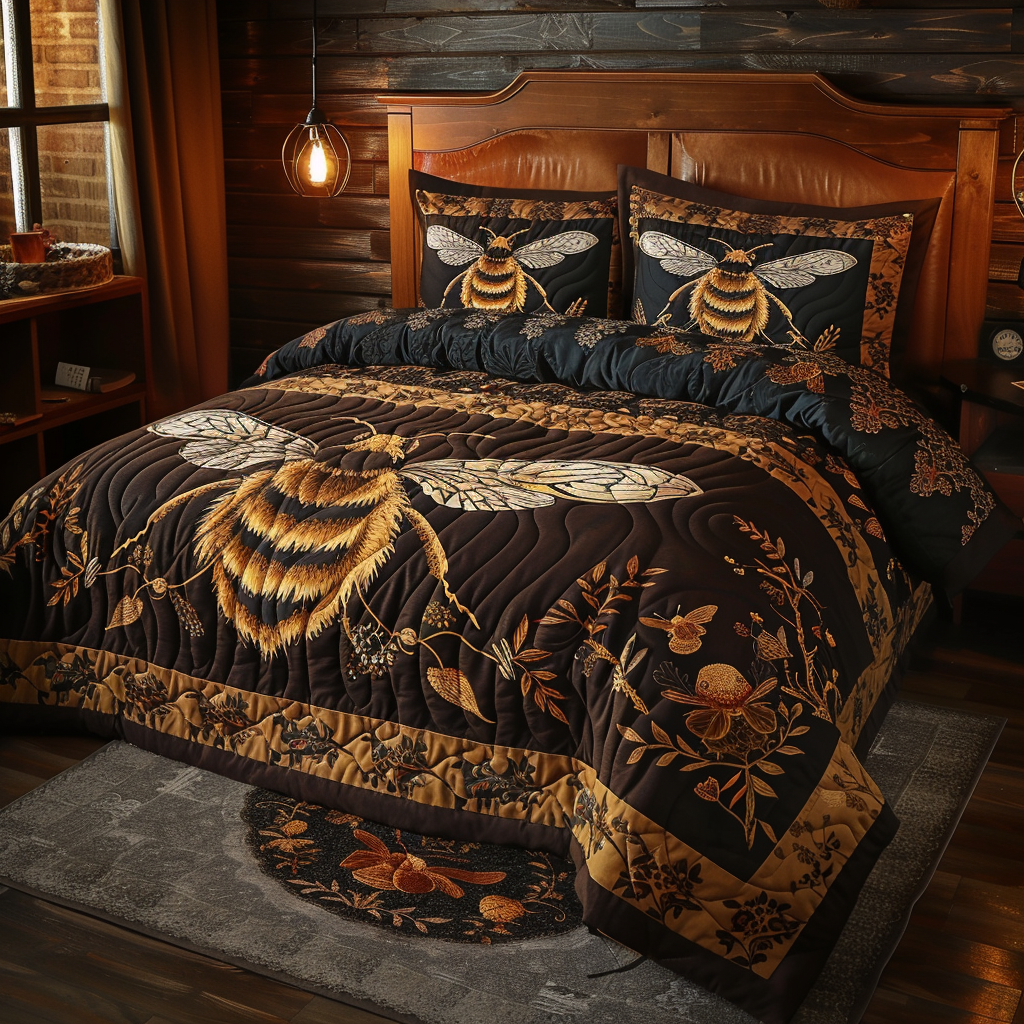 Bee TAI170724024 Quilt Bedding Set