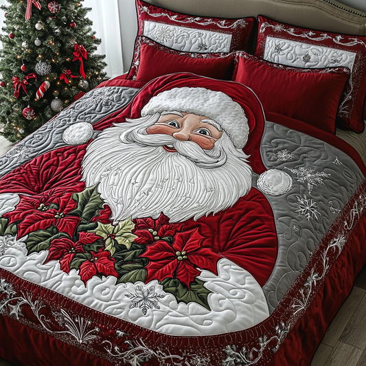 Christmas Santa TAI141124190 Quilt Bedding Set