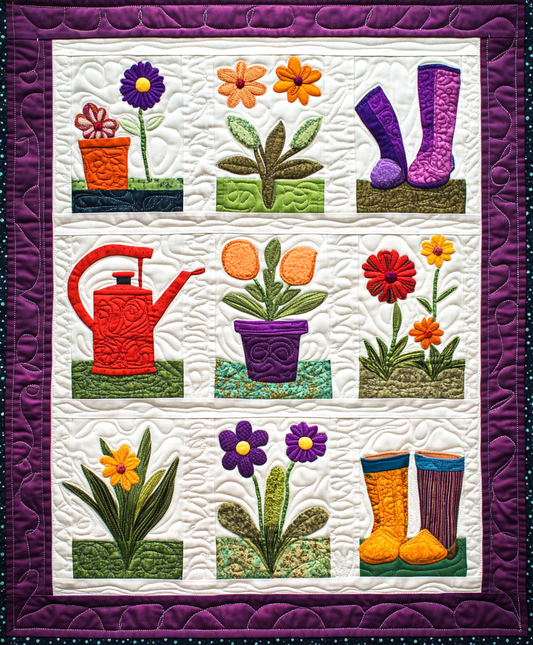 Flower Garden DAI281124070 Quilt Blanket