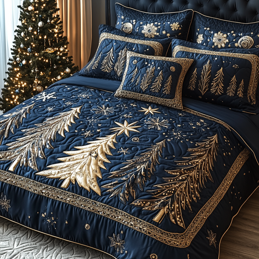 Christmas Tree TAI141124186 Quilt Bedding Set