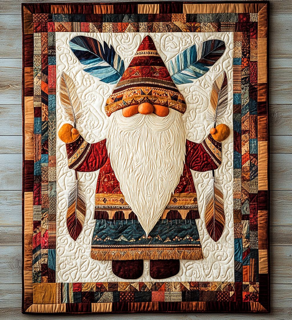 Native American Gnome DAI171224079 Quilt Blanket