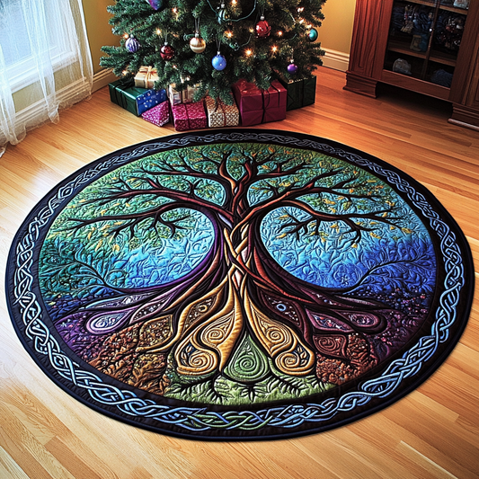 Tree Of Life TAI101224614 Quilted Tree Skirt