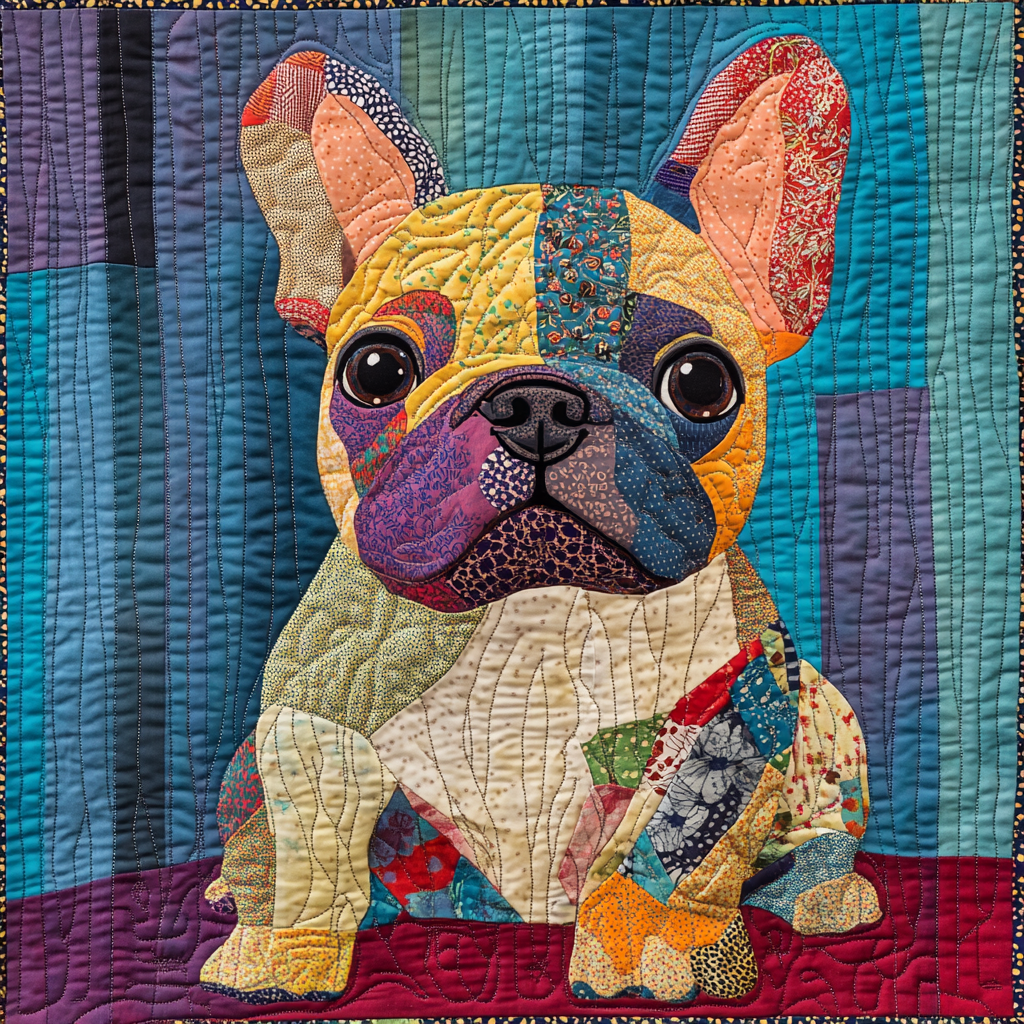 French Bulldog DAI070824090 Quilt Blanket