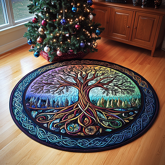 Tree Of Life TAI101224647 Quilted Tree Skirt