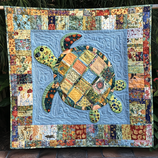 Sea Turtle TAI01102420 Quilt Blanket