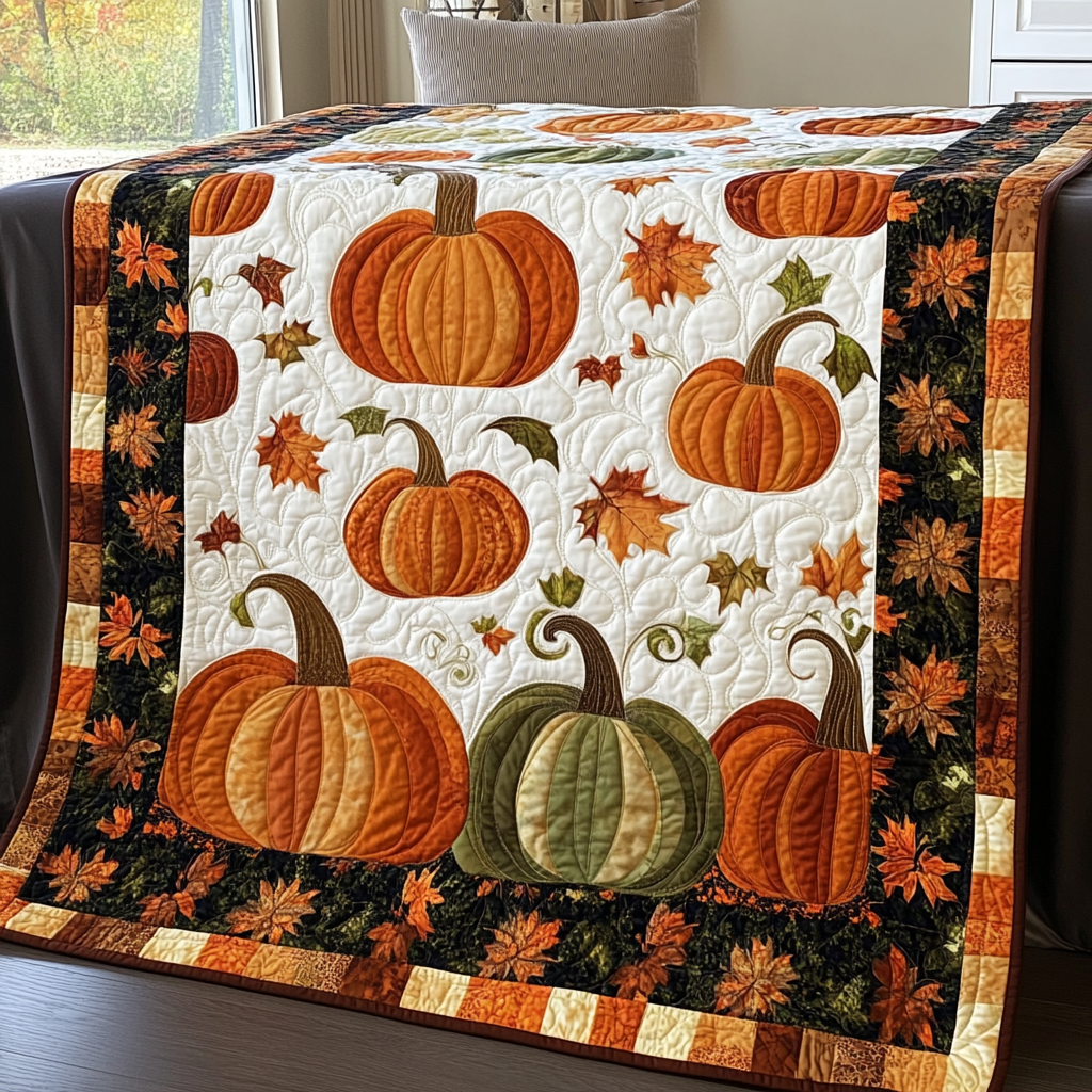 Pumpkin TAI021024029 Quilt Blanket