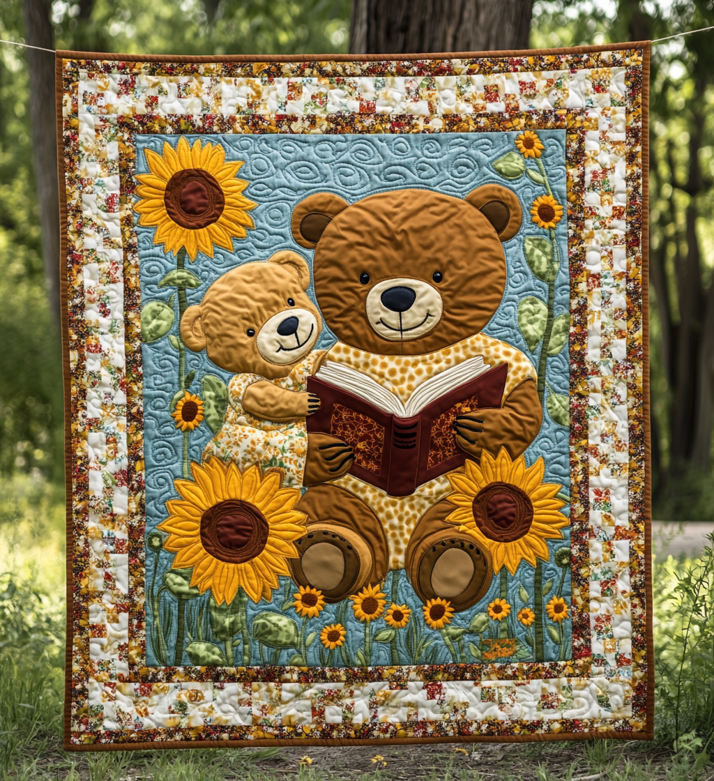 Mama And Baby Bear DAI150125032 Quilt Blanket