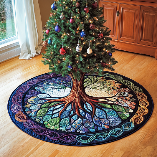 Tree Of Life TAI101224640 Quilted Tree Skirt