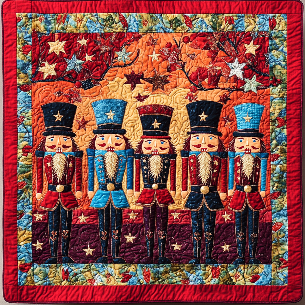 Christmas Nutcracker TAI091024089 Quilt Blanket