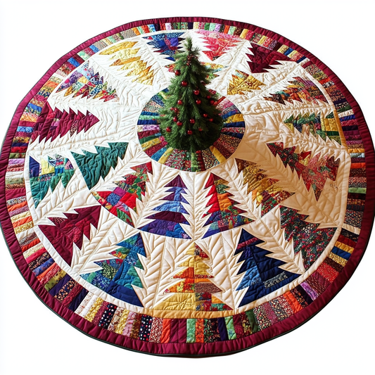 Christmas Tree DAI040924070 Quilted Tree Skirt