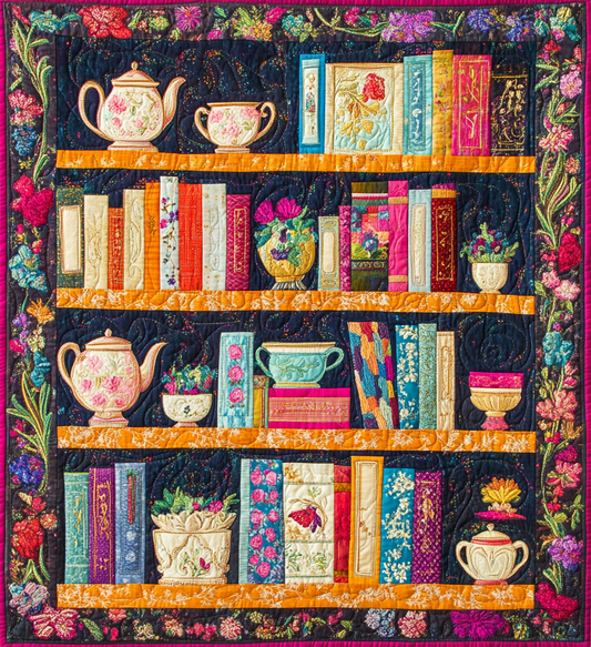 Bookcase DAI110225089 Quilt Blanket