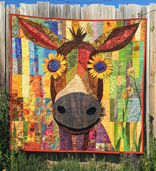 Donkey DAI090125234 Quilt Blanket