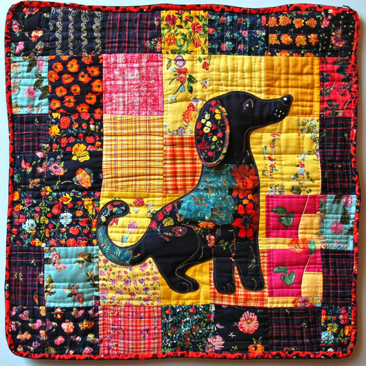 Dachshund DAI190824210 Quilted Placemats