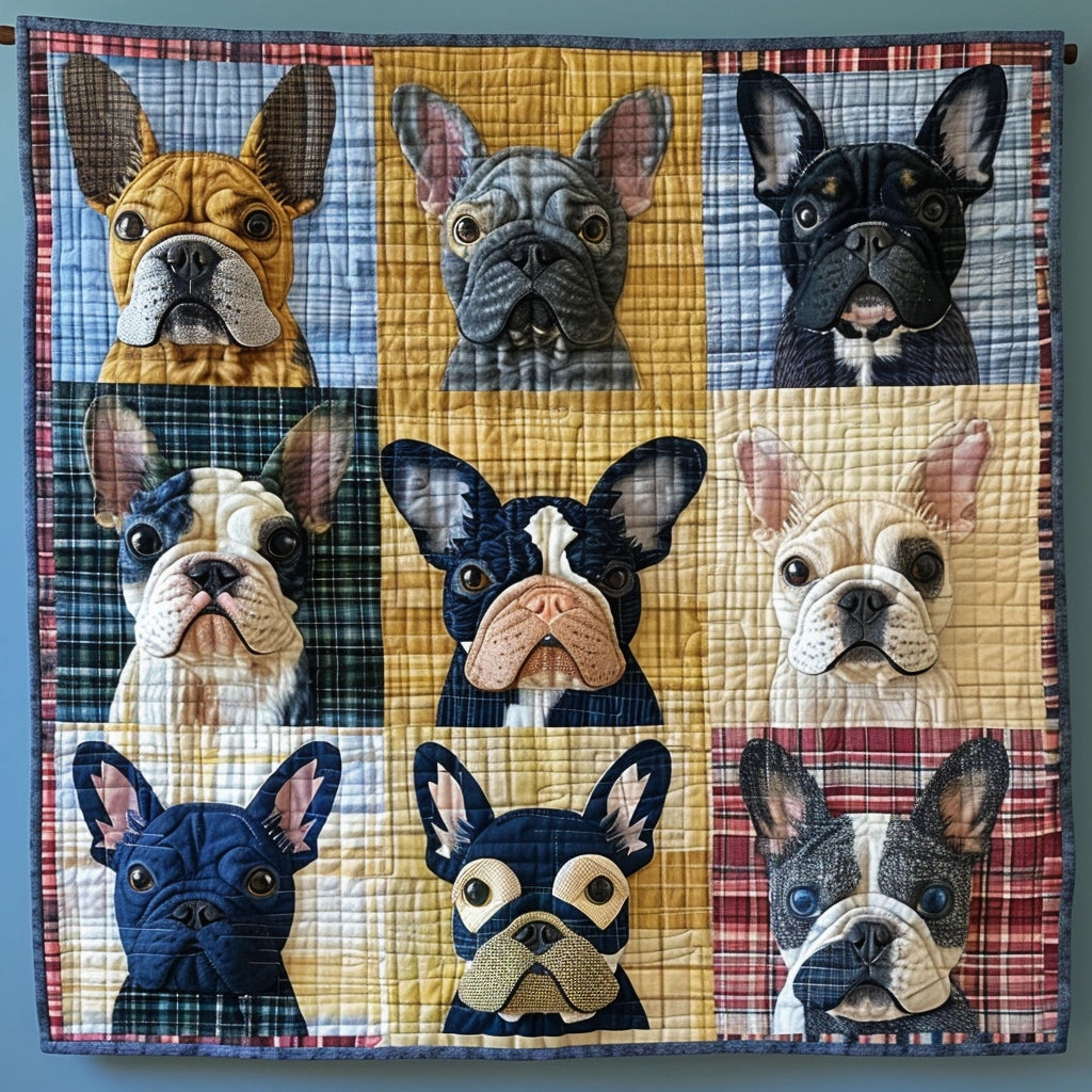 French Bulldog TAI240424102 Quilt Blanket