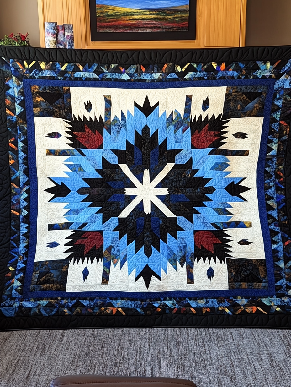 Native American TAI091024054 Quilt Blanket