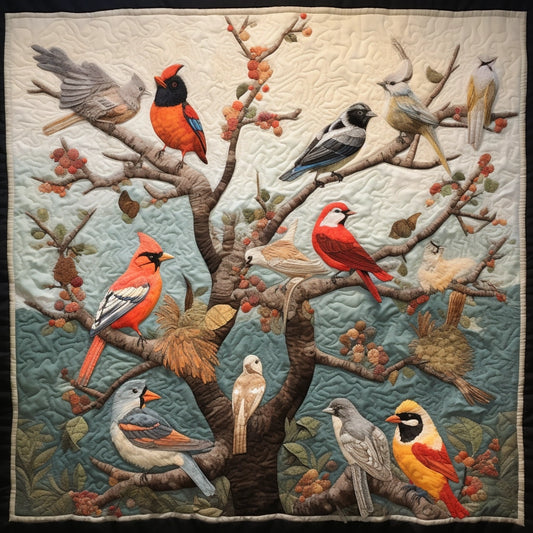 Bird CLA2210043Q Art Quilt