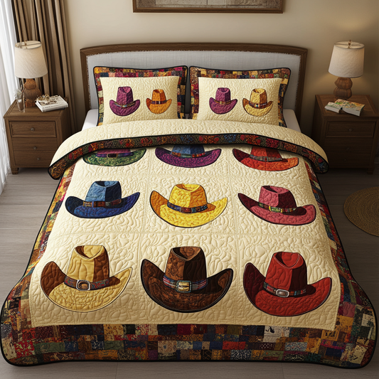 Cowboy Hat DAI280824261 Quilt Bedding Set